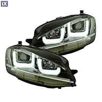 VW GOLF 7 3D/5D 2012+ TUBELIGHT CHROME - 2 ΤΕΜ.