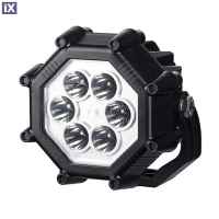 ΠΡΟΒΟΛΕΑΣ ΕΡΓΑΣΙΑΣ (ΣΠΟΤ) 12/24V HOR73 20W 1800lm 6LED 8ΓΩΝΟΣ 107x81mm