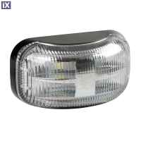 ΦΩΣ ΟΓΚΟΥ 10-30V ΜΕ 4 LED ΛΕΥΚΟ 60x32x25mm  1ΤΕΜ.