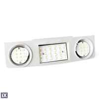 VW ΦΩΤΑ ΚΑΜΠΙΝΑΣ ΕΜΠΡΟΣ 48 LED - 2 ΤΕΜ.