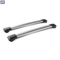 ΜΠΑΡΕΣ ΟΡΟΦΗΣ ΑΛΟΥΜΙΝΙΟΥ RAIL BAR MIXED 73+79cm 2ΤΕΜ. ΜΕ ΚΛΕΙΔΙ