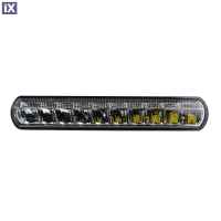 ΠΡΟΒΟΛΕΑΣ LED DRIVING ΚΑΙ ΦΩΣ ΠΑΡΚΑΡΙΣΜΑΤΟΣ 10-30V 50W 3500lm CREE LED ΟΒΑΛ 310x55x82,5mm M-TECH