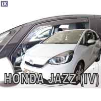 HONDA JAZZ 5D 2019+ ΖΕΥΓΑΡΙ ΑΝΕΜΟΘΡΑΥΣΤΕΣ ΑΠΟ ΕΥΚΑΜΠΤΟ ΦΙΜΕ ΠΛΑΣΤΙΚΟ HEKO - 2 ΤΕΜ.