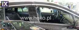 OPEL ASTRA K 5D 2015+ SPORT TOURER WAGON  ΣΕΤ ΑΝΕΜΟΘΡΑΥΣΤΕΣ ΑΠΟ ΕΥΚΑΜΠΤΟ ΦΙΜΕ ΠΛΑΣΤΙΚΟ HEKO - 4 ΤΕΜ.