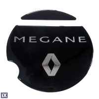 RENAULT MEGANE 4D/5D 2010-2014  ΑΥΤΟΚΟΛΛΗΤΟ ΤΑΠΑΣ ΡΕΖΕΡΒΟΥΑΡ 15,1 cm (2 ΜΕΡΗ) ΜΑΥΡΟ/ΧΡΩΜΙΟ ΜΕ ΕΠΙΚΑΛΥΨΗ ΕΠΟΞΕΙΔΙΚΗΣ ΡΥΤΙΝΗΣ (ΥΓΡΟ ΓΥΑΛΙ) - 1 ΤΕΜ.