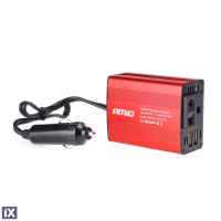 INVERTER 12-230V max150W-peak300W ME 2 USB AMiO – 1 ΤΕΜ.
