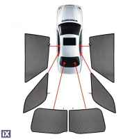 BMW X5 (G05) 5D 2018> ΚΟΥΡΤΙΝΑΚΙΑ ΜΑΡΚΕ	CARSHADES - 6 ΤΕΜ.
