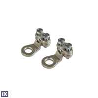 ΑΚΡΟΔΕΚΤΕΣ ΚΑΛΩΔΙΩΝ ΜΠΑΤΑΡΙΑΣ 16mm²  ΜΕ ΤΡΥΠΑ 8mm ΜΕ ΠΛΑΚΑ ΣΥΣΦΙΞΗΣ 2ΤΕΜ