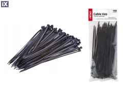 ΔΕΜΑΤΙΚΑ/ΔΕΤΙΚΑ ΚΑΛΩΔΙΩΝ TIE WRAP 2,5 X 200mm (ΜΑΥΡΟ) - 100 ΤΕΜ. 
