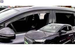 AUDI Q4 E-TRON 5D 2021+ -  ΣΕΤ ΑΝΕΜΟΘΡΑΥΣΤΕΣ ΑΥΤΟΚΙΝΗΤΟΥ ΑΠΟ ΕΥΚΑΜΠΤΟ ΦΙΜΕ ΠΛΑΣΤΙΚΟ HEKO - 4 ΤΕΜ.