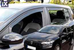 DACIA SANDERO /STEPWAY 5D 2020+ -ΣΕΤ ΑΝΕΜΟΘΡΑΥΣΤΕΣ ΑΥΤΟΚΙΝΗΤΟΥ ΑΠΟ ΕΥΚΑΜΠΤΟ ΦΙΜΕ ΠΛΑΣΤΙΚΟ HEKO - 4 ΤΕΜ.
