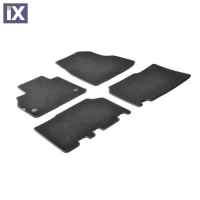 MERCEDES CITAN W415 10/2012-2021 / RENAULT KANGOO 5D 02/2008-2021 ΜΑΡΚΕ ΠΑΤΑΚΙΑ EXECUTIVE ΜΟΚΕΤΑ ΣΕ ΜΑΥΡΟ ΧΡΩΜΑ ME ΚΟΥΜΠΩΜΑΤΑ LAMPA  - 4 ΤΕΜ.