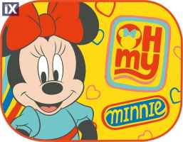 ΗΛΙΟΠΡΟΣΤΑΣΙΕΣ ΠΛΑΙΝΕΣ MINNIE & MICKEY ΜΕ ΒΕΝΤΟΥΖΑ  (44x35cm) AMIO - 2TEM