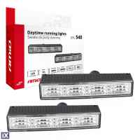 ΦΩΤΑ ΗΜΕΡΑΣ DRL 540L 12V 1W 8xSMD LED 200lm 125x24x47>32mm 2ΤΕΜ