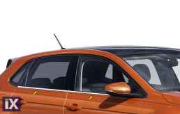 OPEL MOKKA 2012> TRIM ΜΑΡΚΕ ΠΑΡΑΘΥΡΩΝ ΑΥΤΟΚΟΛΛΗΤΑ ΧΡΩΜΙΟ ΜΕΤΑΛΛΙΚΑ