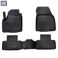 LAND ROVER RANGE ROVER EVOQUE 2011-2018  ΜΑΡΚΕ ΠΑΤΑΚΙΑ ΣΕ ΣΚΑΦΗ TPE ΛΑΣΤΙΧΟ ΣΕ ΜΑΥΡΟ ΧΡΩΜΑ NOVLINE - 4 ΤΕΜ.​