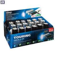 ΦΑΚΟΣ TOURING 9 LED - 1200 MCD - 90 Χ 26 mm (ΑΔΙΑΒΡΟΧΟΣ/ΑΛΟΥΜΙΝΙΟΥ) LAMPA - ΚΟΥΤΙ 18 ΤΕΜ