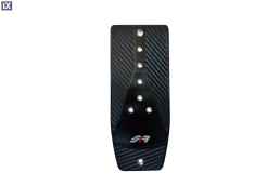 ΤΕΜΠΕΛΗΣ ΠΟΔΙΟΥ CARBON LOOK ΜΑΥΡΟ ΑΛΟΥΜΙΝΙΟΥ  SIMONI RACING - 1 TEM