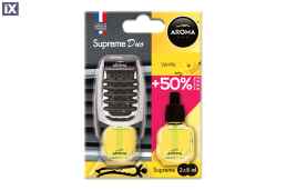ΑΡΩΜΑΤΙΚΟ ΑΕΡΑΓΩΓΟΥ AROMA SUPREME DUO +50% ΒΑΝΙΛΙΑ AMIO - 1 ΤΕΜ.