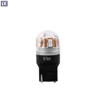 W21W (T20) 12/24V W3x16d 15xSMD2835 LED ΚΟΚΚΙΝΟ CAN-BUS BLISTER  M-TECH - 1 ΤΕΜ.