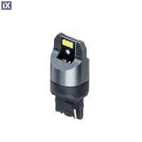 W21W (T20) 12/24V W3x16d 6xSMD3020 CAN-BUS ΛΕΥΚΟ LIMITED BLACK  M-TECH - 1 ΤΕΜ.