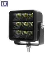 ΠΡΟΒΟΛΕΑΣ ΕΡΓΑΣΙΑΣ WORK LIGHTS 12/24V 9x5W OSRAM HP LED 45W 6.000K 3.780lm 85x62x96mm  M-TECH - 1 TEM.