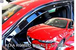 ALFA ROMEO TONALE 5D 2020-  ΖΕΥΓΑΡΙ ΑΝΕΜΟΘΡΑΥΣΤΕΣ ΑΠΟ ΕΥΚΑΜΠΤΟ ΦΙΜΕ ΠΛΑΣΤΙΚΟ HEKO - 2 ΤΕΜ.