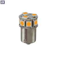 P21W 24/32V Ba15s 50lm 10xSMDx1CHIP LED CAN-BUS (ΦΟΥΝΤΟΥΚΙ) ΠΟΡΤΟΚΑΛΙ ΔΙΑΘΛΑΣΗΣ BLISTER​ LAMPA - 1 TEM.