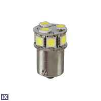 P21W 24/32V Ba15s 3,5W 180lm 10xSMDx1CHIP LED CAN-BUS (ΦΟΥΝΤΟΥΚΙ) ΛΕΥΚΟ ΔΙΑΘΛΑΣΗΣ ΣΑΚΟΥΛΑ ​ LAMPA - 20 TEM.