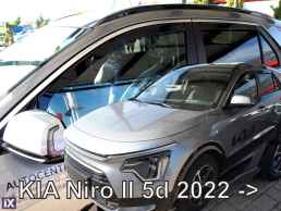 KIA NIRO 5D 2022+  ΣΕΤ ΑΝΕΜΟΘΡΑΥΣΤΕΣ ΑΥΤΟΚΙΝΗΤΟΥ ΑΠΟ ΕΥΚΑΜΠΤΟ ΦΙΜΕ ΠΛΑΣΤΙΚΟ HEKO - 4 ΤΕΜ.