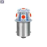 R5W BA15s 24/28V 6SMDX1CHIP LED 35lm ΚΟΚΚΙΝΟ ΚΟΥΤΙ LAMPA - 20 ΤΕΜ.