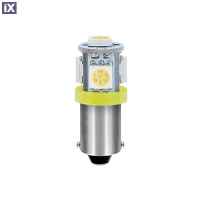 T4W BA9s 24/28V 5SMDx1CHIP LED 30lm ΠΟΡΤΟΚΑΛΙ ΚΟΥΤΙ LAMPA - 20 ΤΕΜ.