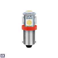 T4W BA9s 24/28V 5SMDx1CHIP LED 35lm ΚΟΚΚΙΝΟ ΚΟΥΤΙ LAMPA - 20 ΤΕΜ.