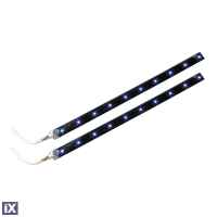 ΤΑΙΝΙΑ TWIN-LED-BAR 12V (15 LED - ΛΕΥΚΟ ΦΩΣ - 40 cm) LAMPA -  2ΤΕΜ