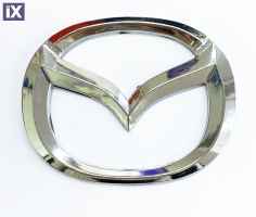 MAZDA ΣΗΜΑ 3D ΧΡΩΜΙΟΥ ΑΥΤΟΚΟΛΛΗΤΟ ΠΛΑΣΤΙΚΟ 14x11,1cm - 1 ΤΕΜ.