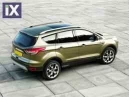 FORD KUGA SUV 2013+ ΠΛΑΙΝΟ ΠΡΟΣΤΑΤΕΥΤΙΚΟ TRIM ΠΟΡΤΑΣ ΑΤΣΑΛΙ+ΠΛΑΣΤΙΚΟ ΧΡΩΜΙΟ 8ΤΕΜ