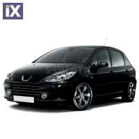 PEUGEOT 307 5D HB/SW 01-08 TRIM ΠΑΡΑΘΥΡΩΝ 4ΤΕΜ ΑΝΟΞ.ΑΤΣΑΛΙ ΧΡΩΜΙΟ