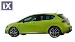 SEAT LEON 1P 5D HB 06-12 ΠΛΑΙΝΟ ΠΡΟΣΤΑΤΕΥΤΙΚΟ TRIM ΠΟΡΤΑΣ ΑΤΣΑΛΙ+ΠΛΑΣΤΙΚΟ ΧΡΩΜΙΟ 8ΤΕΜ