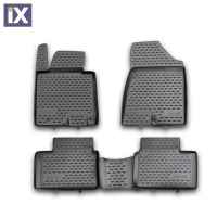 KIA CEED 5D 05/2012+  ΜΑΡΚΕ ΠΑΤΑΚΙΑ ΣΕ ΣΚΑΦΗ TPE ΛΑΣΤΙΧΟ ΣΕ ΜΑΥΡΟ ΧΡΩΜΑ NOVLINE - 4 ΤΕΜ.