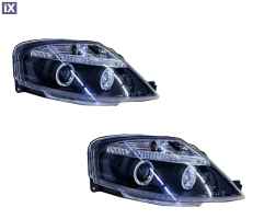 ΜΠΡΟΣΤΙΝΑ ΦΑΝΑΡΙΑ ΜΑΥΡΑ ΓΙΑ CITROEN C3 - 2 TEM