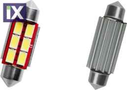ΛΑΜΠΑΚΙ ME 6 LED 44MM ΛΕΥΚΟ 360ο CAN-BUS