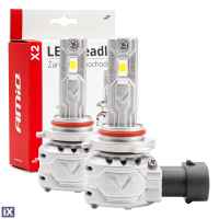 ΛΑΜΠΕΣ LED HΒ3 9005 10-16V 72W 6.500K 7920lm  (ΑΝΕΜΙΣΤΗΡΑΚΙ) X2 SERIES AMIO - 2ΤΕΜ.