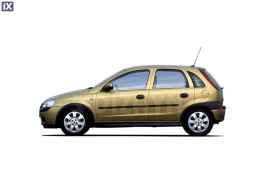 OPEL CORSA C 5D HB 00-06 TRIM ΠΑΡΑΘΥΡΩΝ ΑΝΟΞΕΙΔΩΤΟ ΑΤΣΑΛΙ ΧΡΩΜΙΟ-4ΤΕΜ