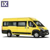 FIAT DUCATO 2006+ ΧΕΡΟΥΛΙΑ ΠΟΡΤΑΣ ΧΡΩΜΙΟ ΠΛΑΣΤΙΚΑ 8ΤΕΜ.
