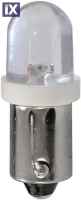 ΛΑΜΠΑΚΙΑ LED T4W 12V 0,32W BA9s (ΜΙΝΙΟΝ) 1xFlux 8mm ΛΕΥΚΟ M-TECH  1ΤΕΜ.