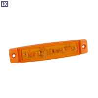 ΦΩΣ ΟΓΚΟΥ 12/24V 5xSMD LED ΠΟΡΤΟΚΑΛΙ 96x20mm ΜΕ ΕΓΚΡΙΣΗ ΤΥΠΟΥ R7/R10  LAMPA - 1 TEM.