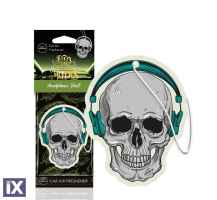 ΑΡΩΜΑΤΙΚΟ ΚΡΕΜΑΣΤΟ AROMA CAR MUERTOS HEADPHONES SKULL ΑMiO - 1 TEM.