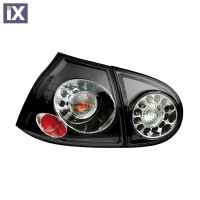 ΠΙΣΙΝΑ ΦΑΝΑΡΙΑ VW GOLF 5 2003+ BLACK LED ΜΑΥΡΟ - 2 ΤΕΜΑΧΙΑ