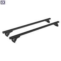 ΜΠΑΡΕΣ ΟΡΟΦΗΣ HELIO BLACK (M) 120cm ΑΛΟΥΜΙΝΙΟΥ ΜΑΥΡΗ ΜΕ ΚΛΕΙΔΑΡΙΕΣ (FLUSH RAILING)  NORDRIVE - 2 TEM.