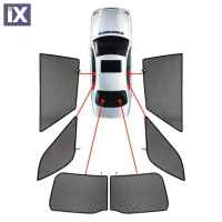 KIA SORENTO 5D 2021+​ ΚΟΥΡΤΙΝΑΚΙΑ ΜΑΡΚΕ CAR SHADES - 6 ΤΕΜ.